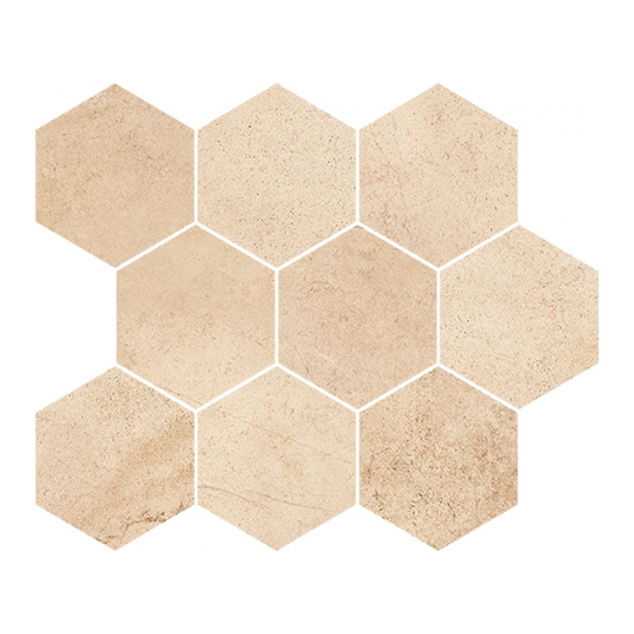 Sahara Desert beige Hexagon 28x33,7 mozaika