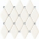 Abisso white 29,8x27 mozaika