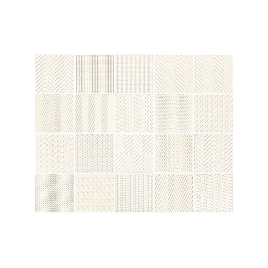 Elementary patch white STR 14,8x14,8 plytelė dekoratyvinė