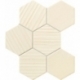 Horizon ivory hex 28,9x22,1 mozaika