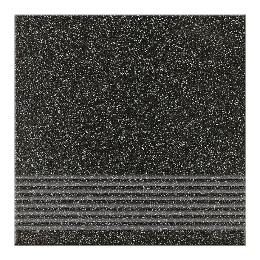 Milton graphite 29,7x29,7 grindų plytelė pakopinė