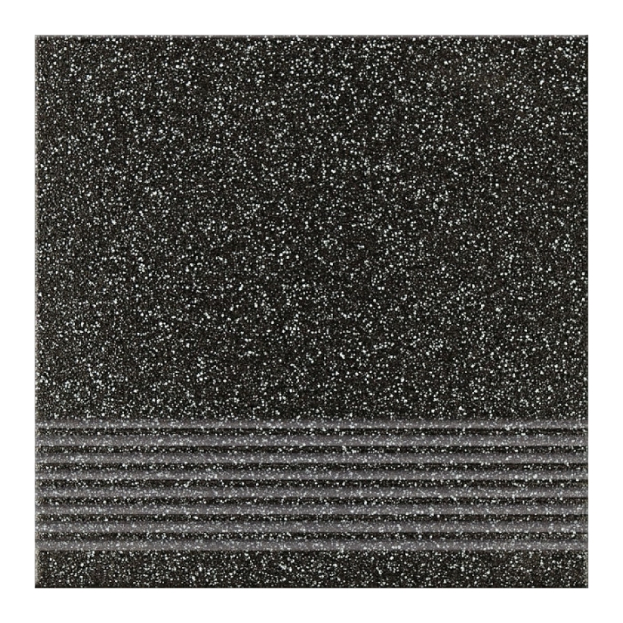Milton graphite 29,7x29,7 grindų plytelė pakopinė