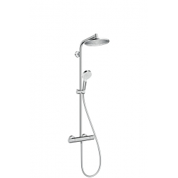 Dušo komplektas Crometta S 240 1jet Showerpipe EcoSmart chromas 27268000