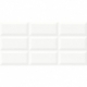 Naris PS604 white glossy structure 29,7x60 sienų plytelė