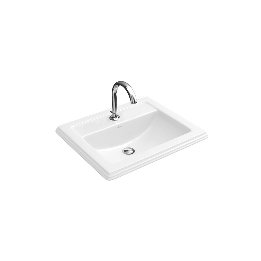 Hommage praustuvas 63x52,5 Weiss Alpin Ceramic Plus 710263R1