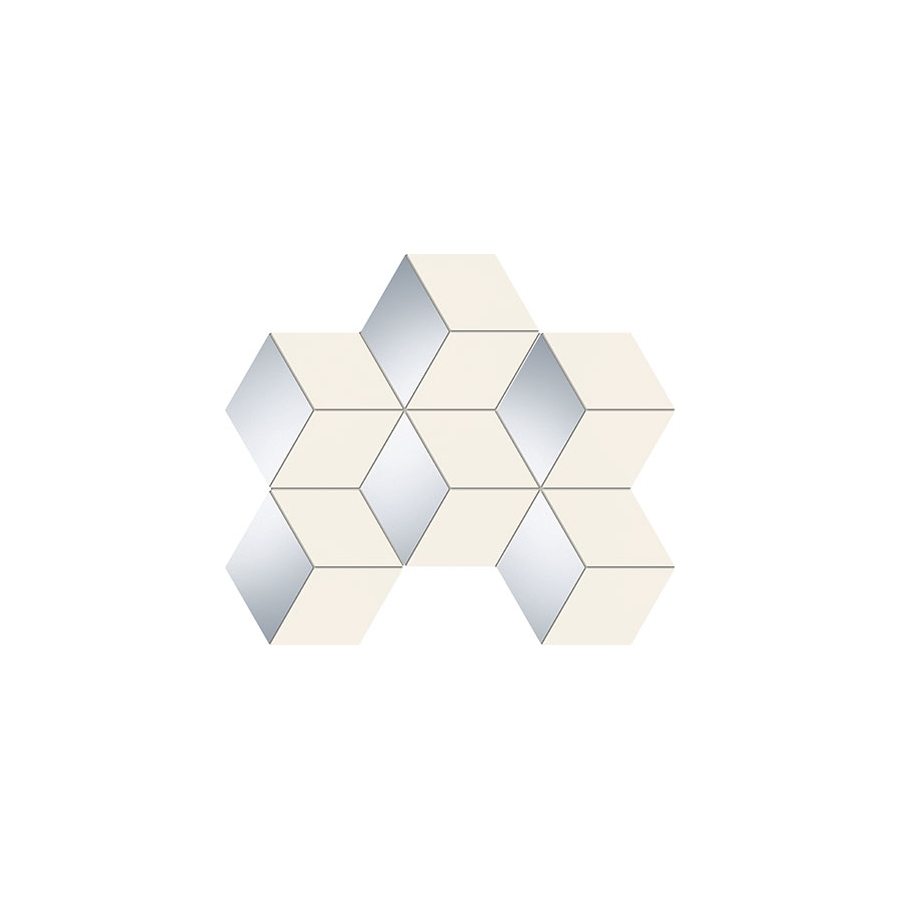 Senza white hex 289 x 221  mozaika