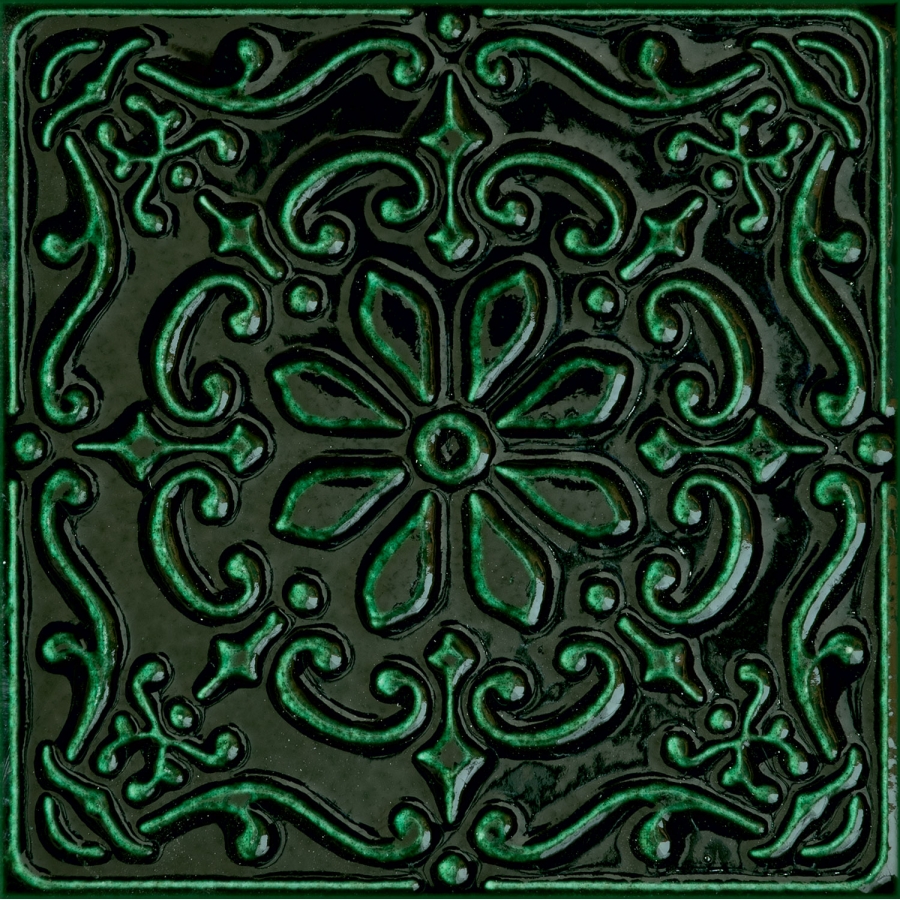 Tinta green-1 14,8x14,8 dekoratyvinė plytelė