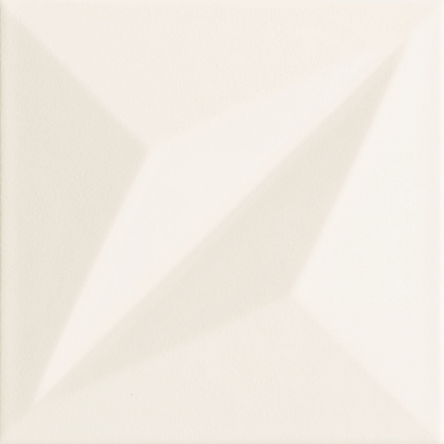 Colour white STR 1 14,8 x 14,8  sienų plytelė