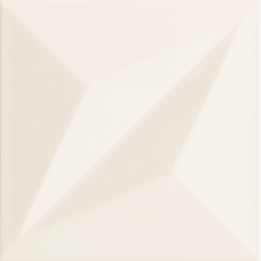 Colour white STR 1 14,8 x 14,8  sienų plytelė