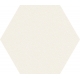 Satini white hex 12,5 x 11,0  sienų plytelė