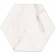 Vicenza white hex 12,5 x 11,0  sienų plytelė