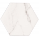 Vicenza white hex 12,5 x 11,0  sienų plytelė