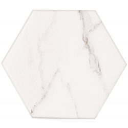 Vicenza white hex 12,5 x 11,0  sienų plytelė