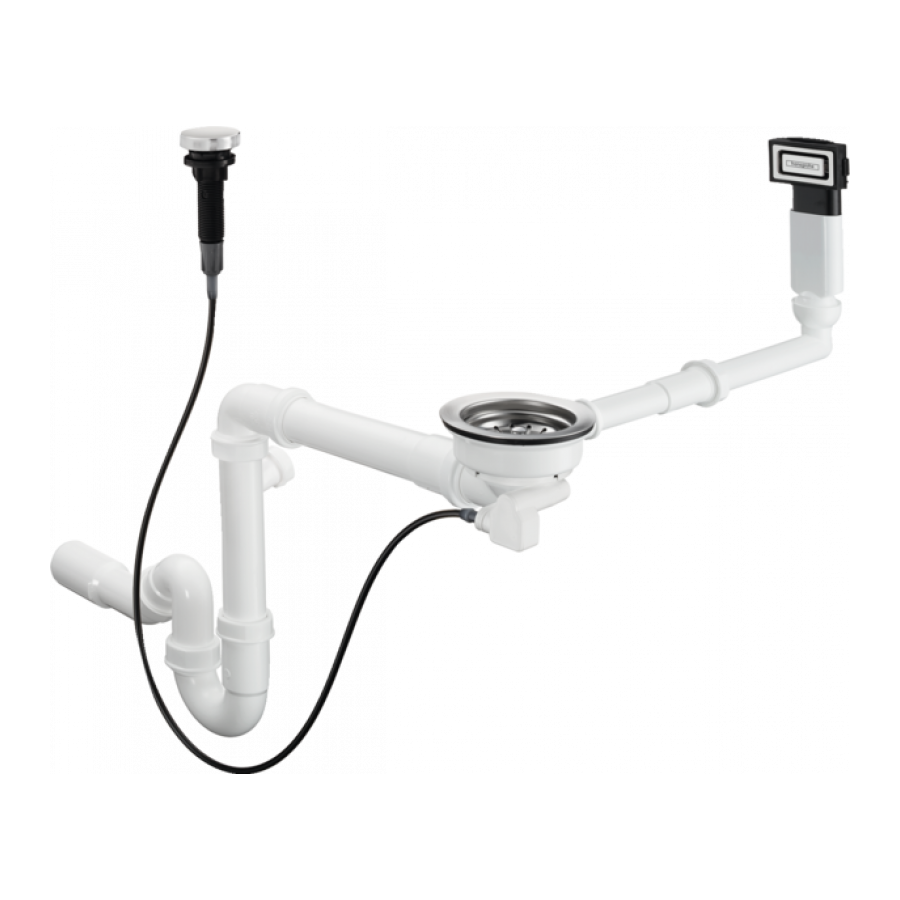 Plautuvės sifonas Hansgrohe 43937000