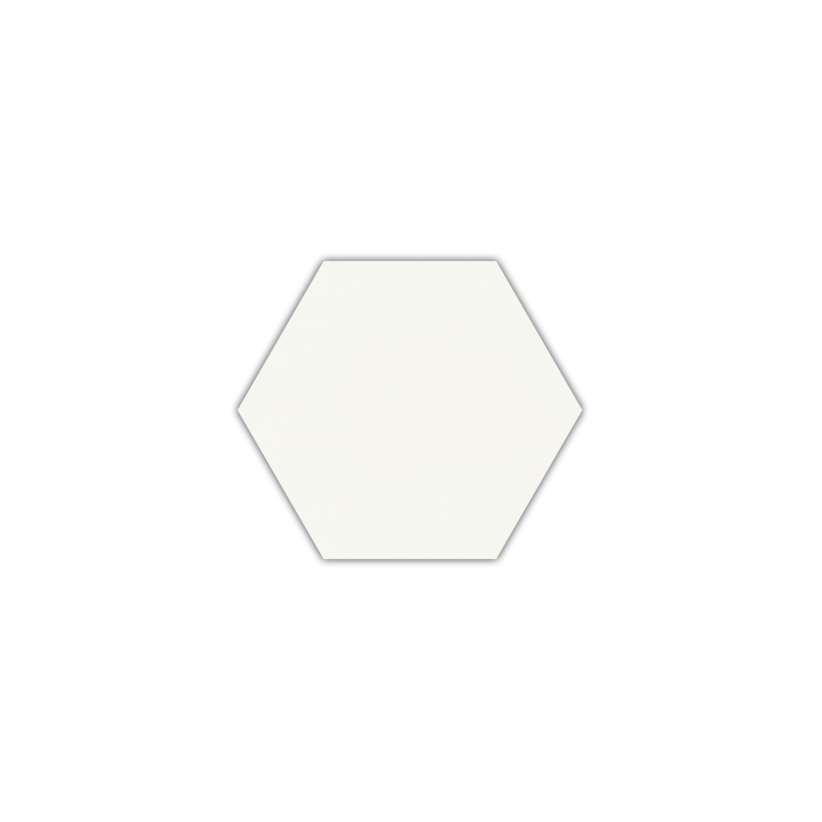 Shiny Lines Bianco Heksagon Gres Mat 19.8x17.1 universali plytelė