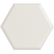 Woodskin Bianco Heksagon Struktura A 19.8 x 17.1  sienų plytelė