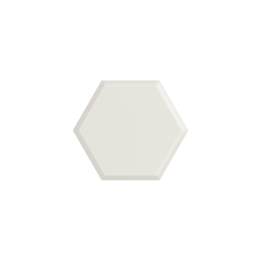 Woodskin Bianco Heksagon Struktura A 19.8 x 17.1  sienų plytelė