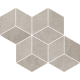 Pure City Grys Prasowana Romb Hexagon 20.4 x 23.8  mozaika
