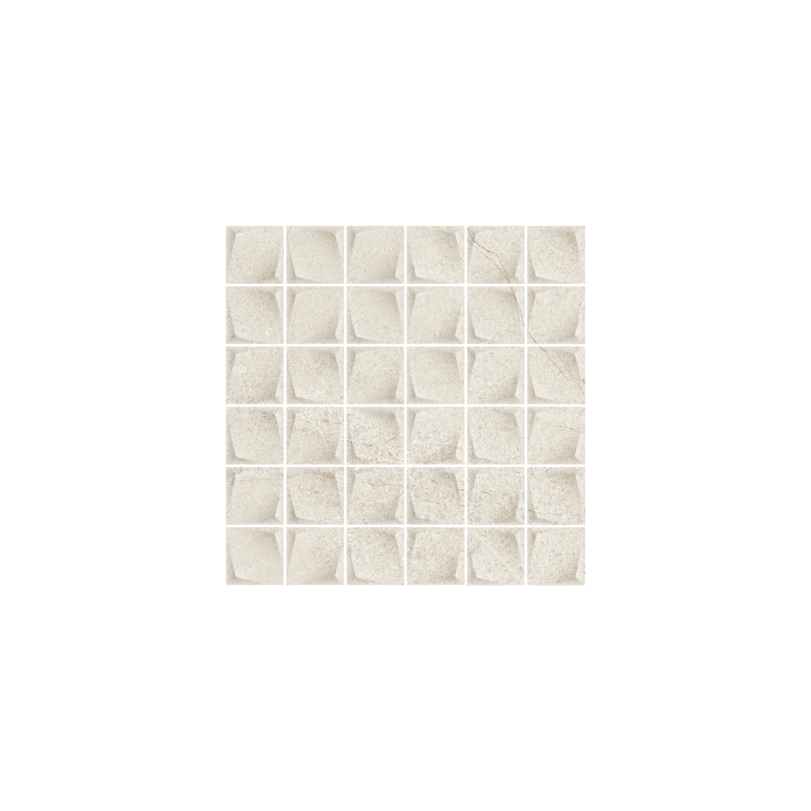 Minimal Stone Grys  Prasowana 29.8 x 29.8  mozaika