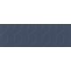 Love You Navy Structure Satin 29x89  sienų plytelė