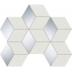 Perla white 28,9x22,1  mozaika
