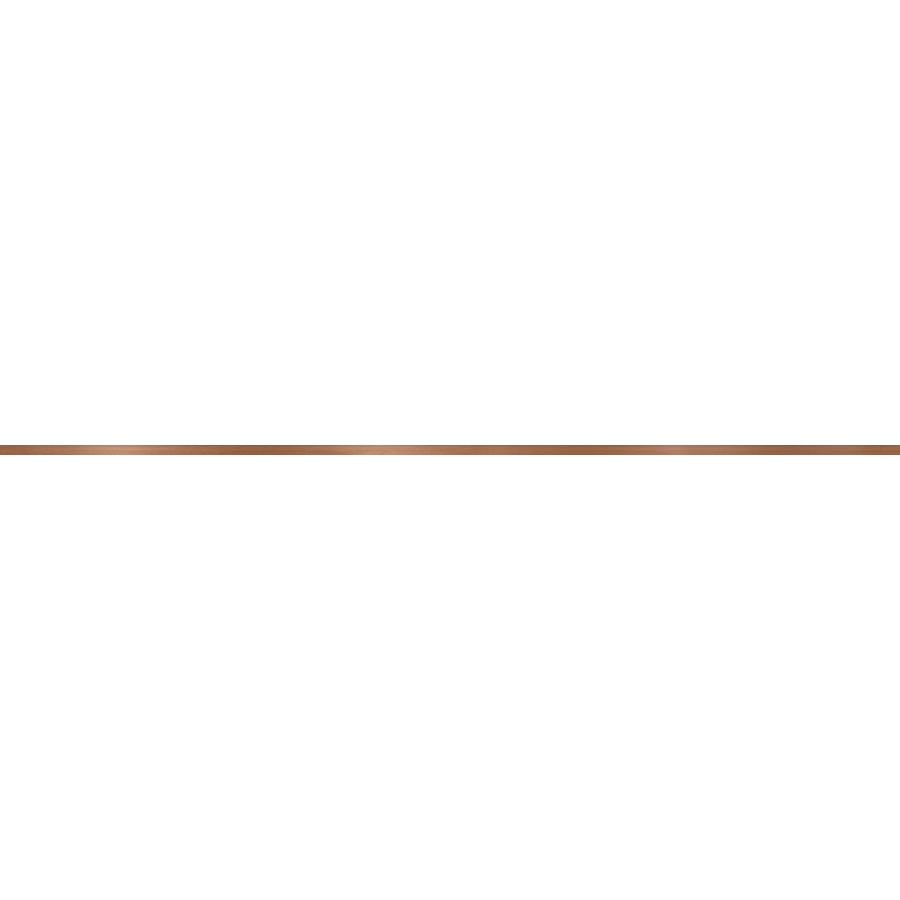 Metal Copper Border Glossy 1x89 juostelė