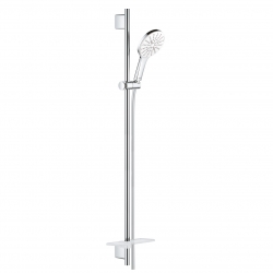 RAINSHOWER SMARTACTIVE 130, dušo komplektas su muiline, 90 cm, galvutė su balta spalva