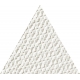 Scarlet white tri STR 16x13,9  sienų plytelė