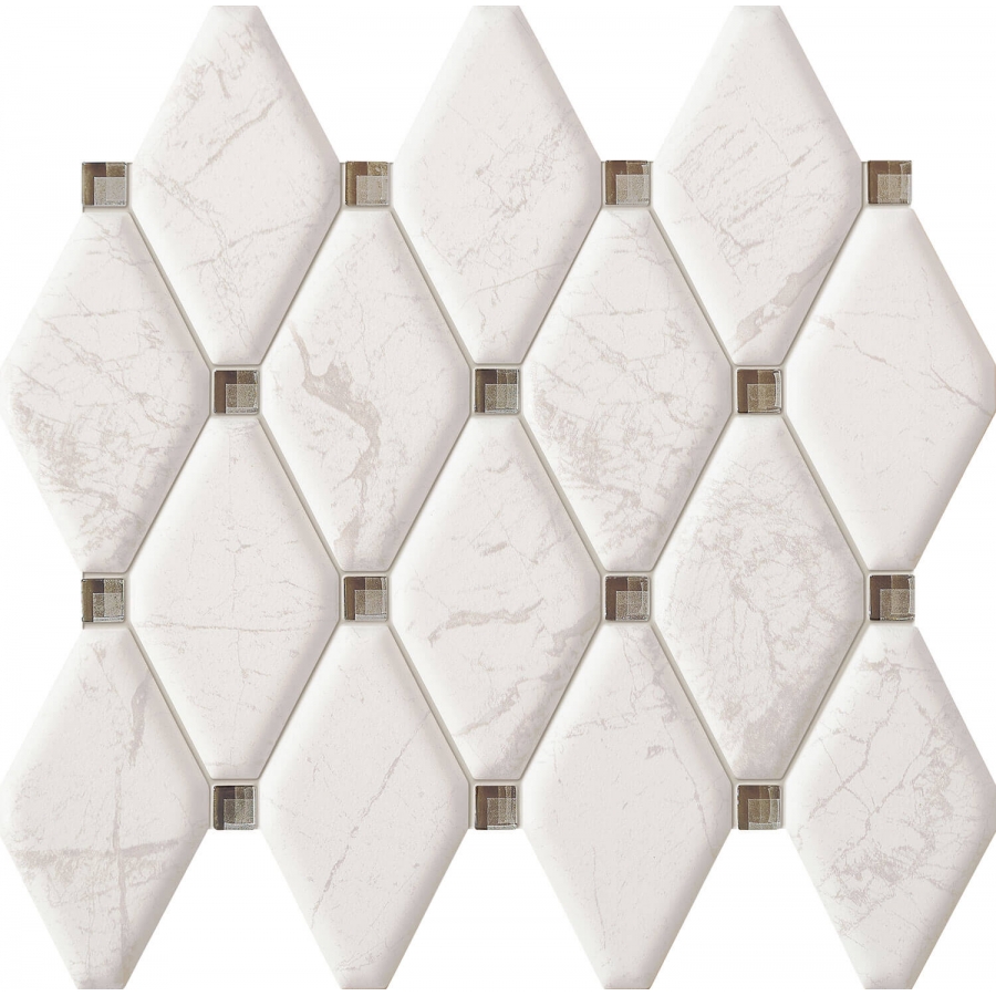 Graniti white 29,8x27  mozaika