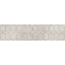 Softcement white geo poler 29,7X119,7 universali plytelė