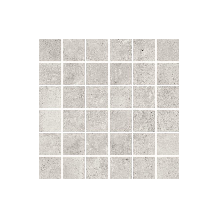 Softcement white 29,7X29,7 mozaika poler