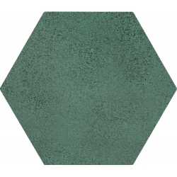 Burano green hex 11x12,5  sienų plytelė