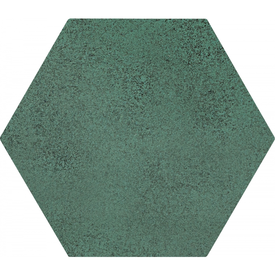 Burano green hex 11x12,5  sienų plytelė