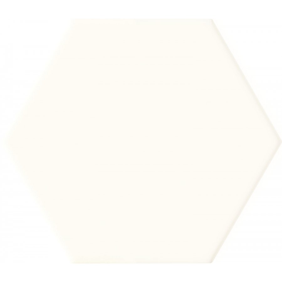 Burano white hex 11x12,5 sienų plytelė