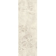 Silence Silver Ściana Carpet Dekor Rekt. Połysk 25x75 sienų plytelė