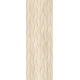 Silence Beige Ściana Struktura Rekt. Połysk  25x75 sienų plytelė