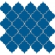 Entina blue 26,4x24,6  mozaika
