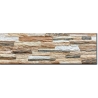 Alaska Marron 17x52 sienų plytelė (akmens masės)