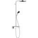 Dušo komplektas Hansgrohe Pulsify S Showerpipe 260 1jet EcoSmart with ShowerTablet Select 400 24221000