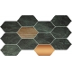 Lesotho graphite 42,9x22,3  mozaika