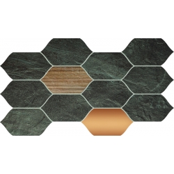 Lesotho graphite 42,9x22,3  mozaika