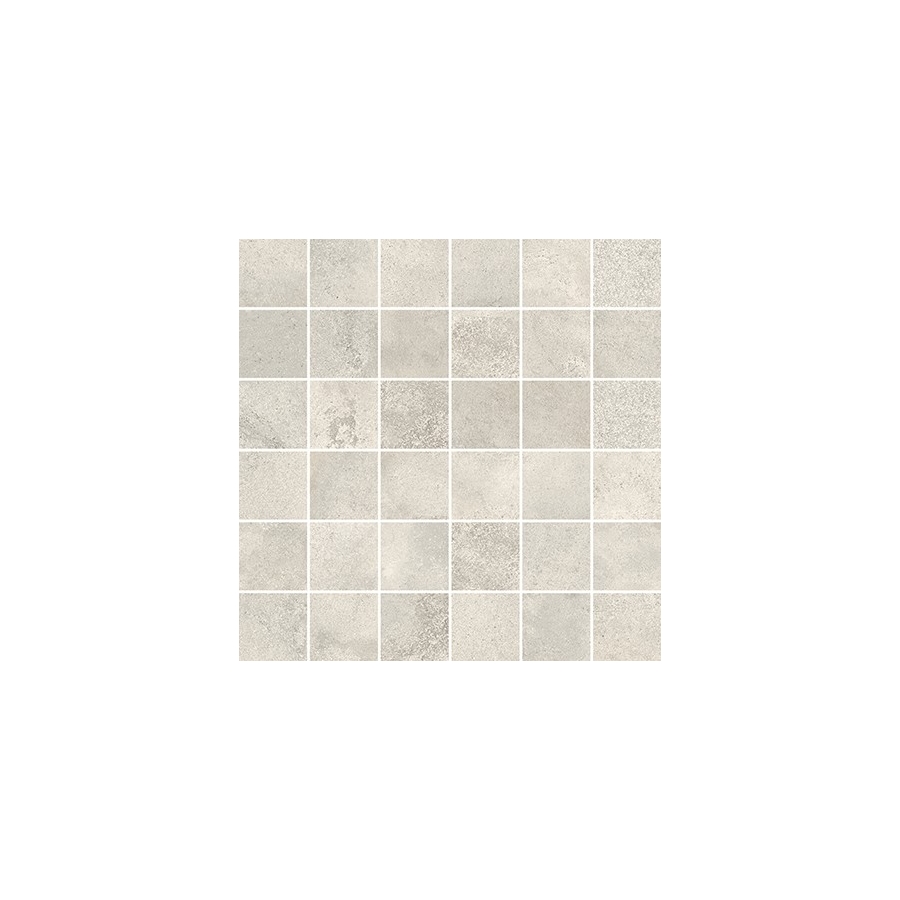 Quenos White Mosaic Matt Rect 29,8 x 29,8 mozaika
