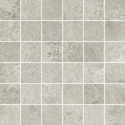 Quenos Light Grey Mosaic Matt Rect  29,8 x 29,8 mozaika