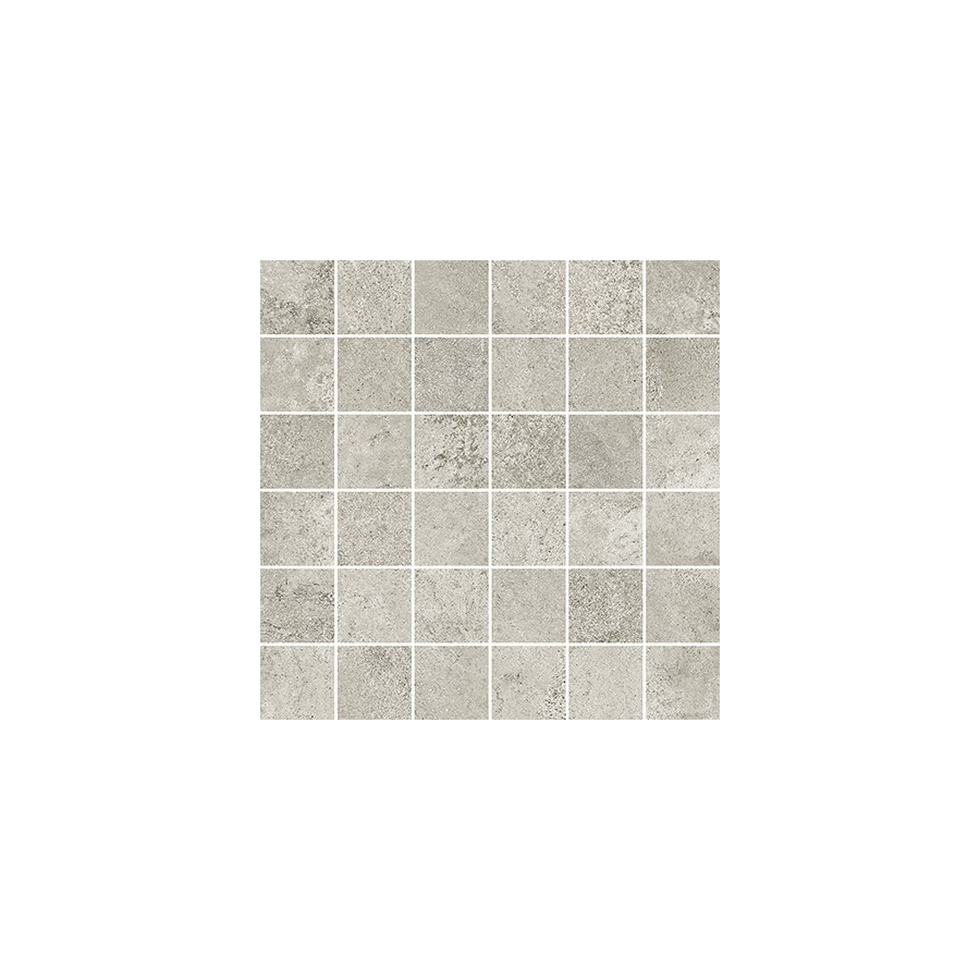 Quenos Light Grey Mosaic Matt Rect  29,8 x 29,8 mozaika