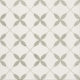Patchwork clover grey pattern 29,8x29,8 universali plytelė