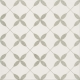 Patchwork clover grey pattern 29,8x29,8 universali plytelė
