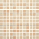 Penelopa Beige/Brown Mozaika Prasowana K.2,3X2,3  mozaikinė plytelė