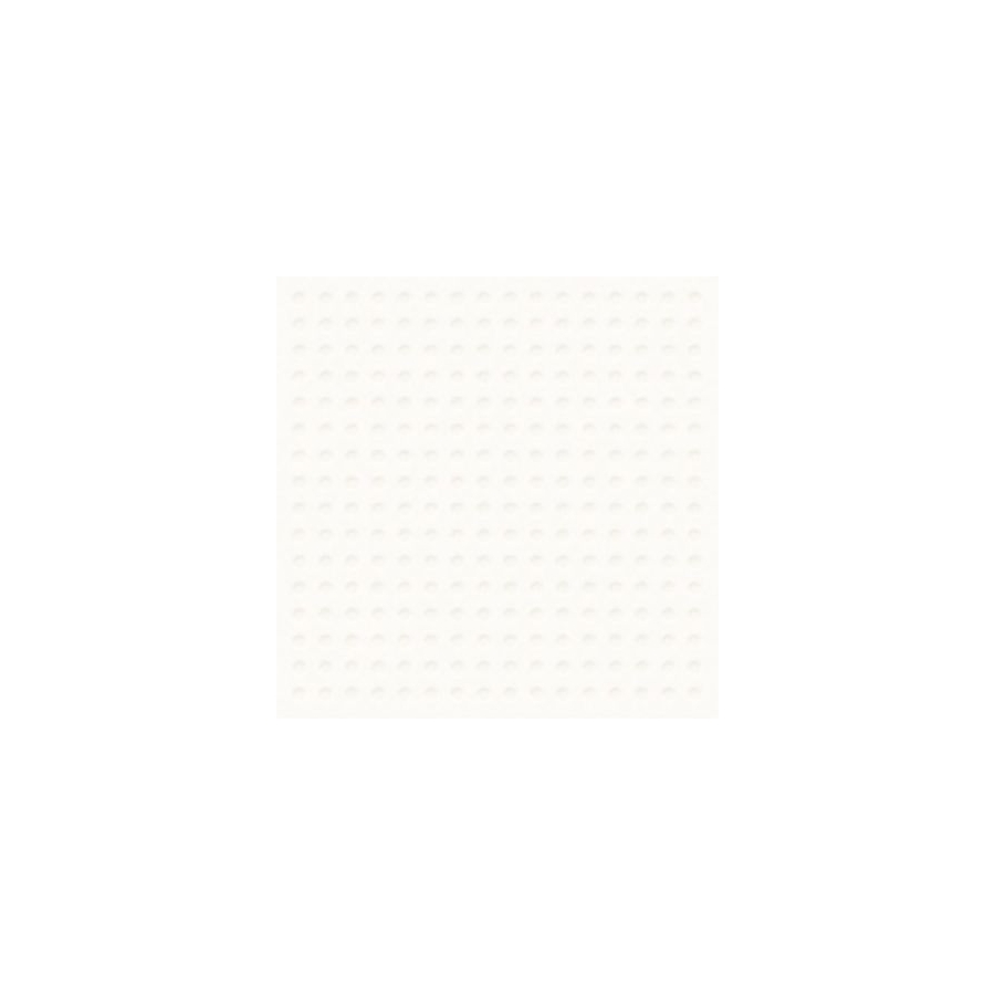 Neve Creative Bianco Ściana Dekor Połysk 9,8X9,8 sienų plytelė