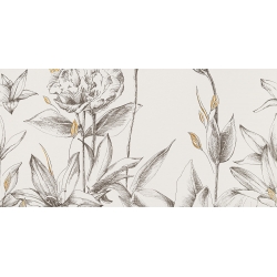 Velo bianco flowers   3  119,8x59,8x0,8 dekoratyvinė plytelė