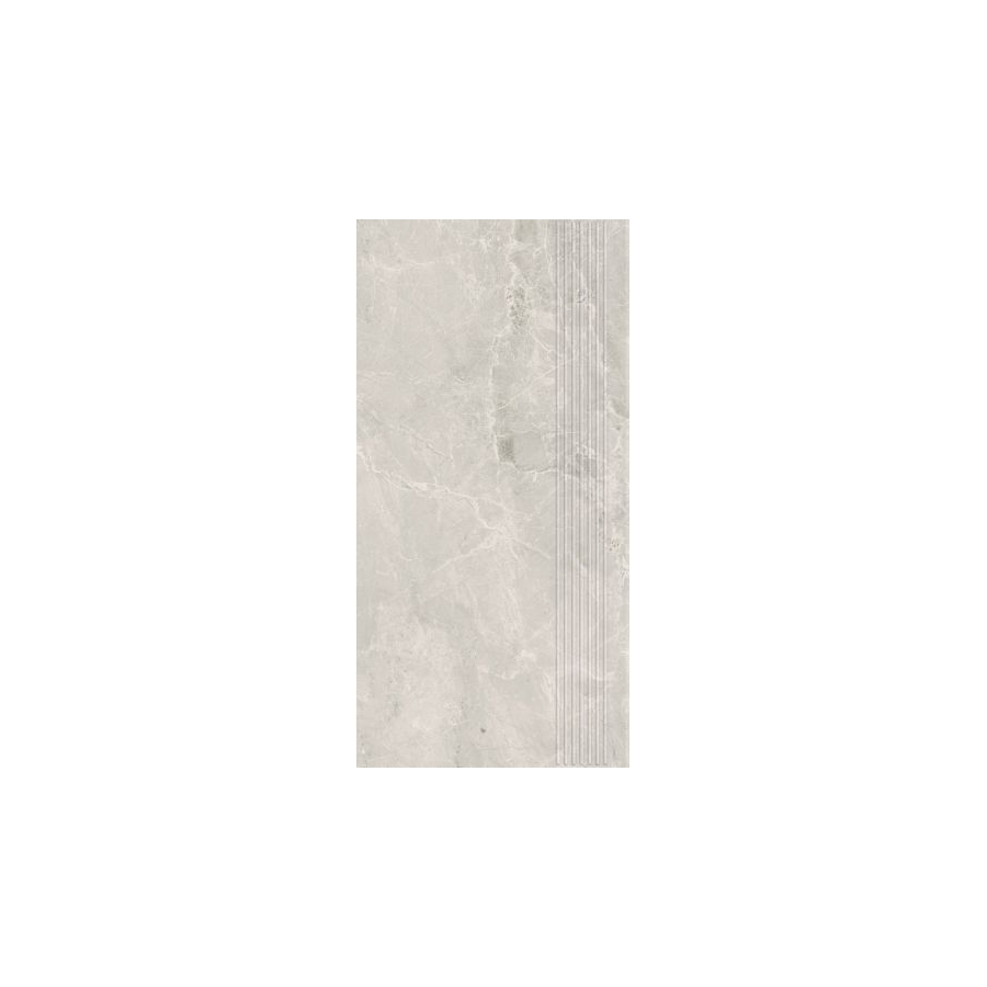 Little Rocks White Stopnica Prasowana Mat 29,8X59,8pakopinė plytelė